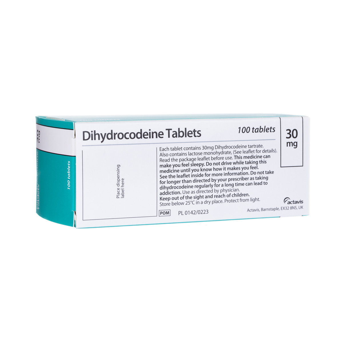 Dihydrocodeine 30mg (100/box) Buy Online Fast Delivery - Image 3
